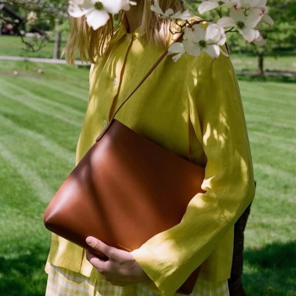 Mansur Gavriel Leather Shoulder Bag